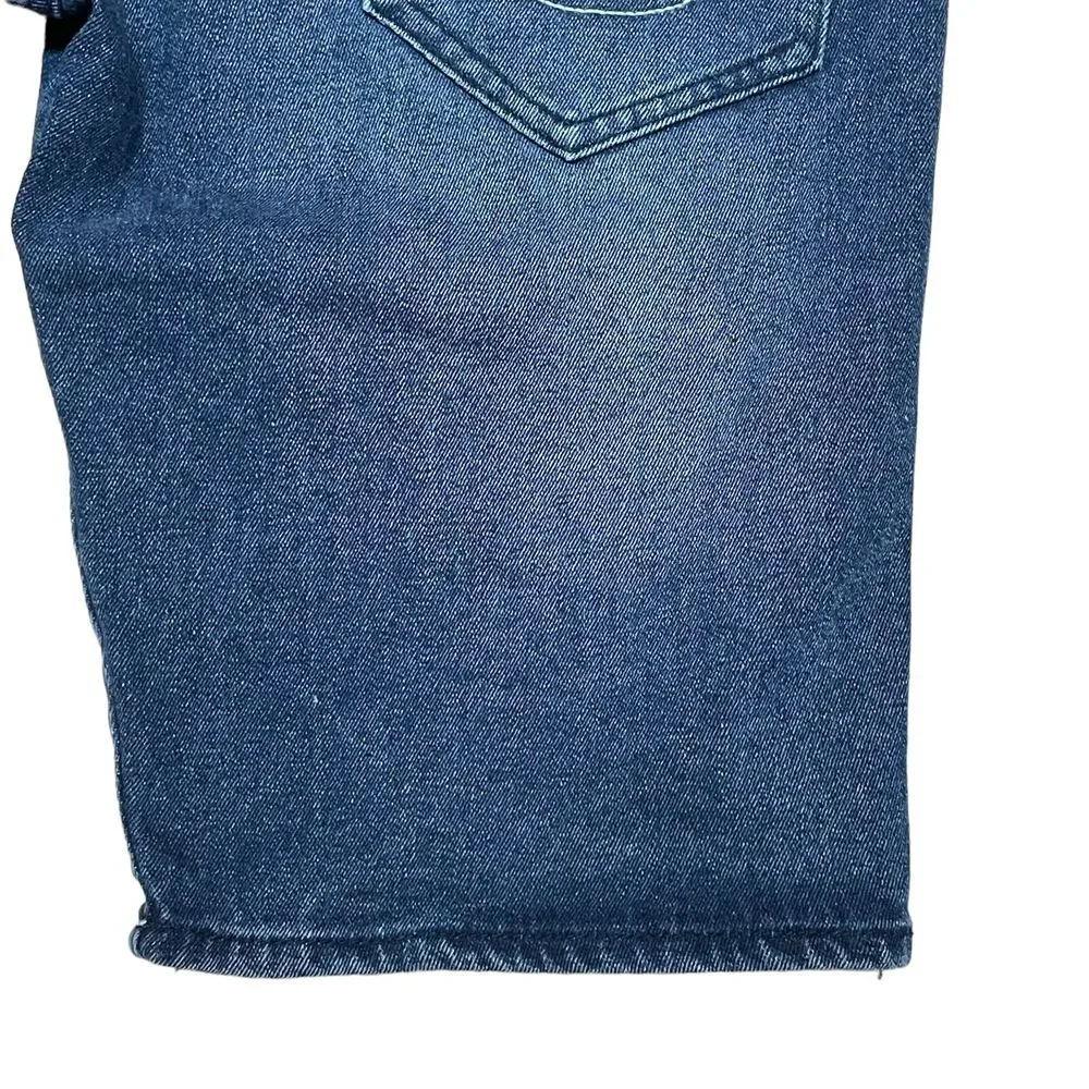 New True Religion‎ Ricky Flap Relaxed Straight Men's Jean Denim Shorts Waist 33